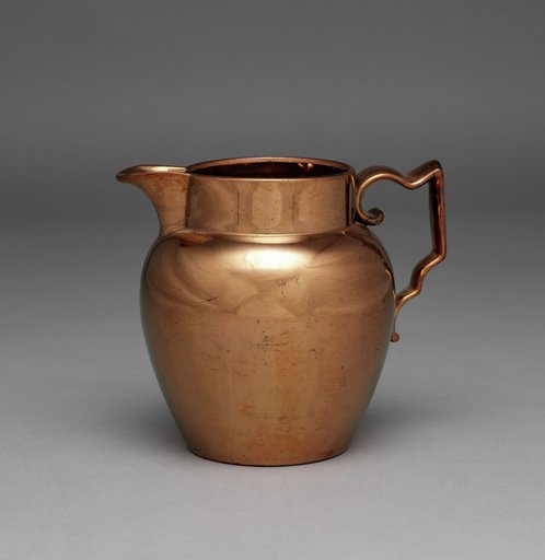 Copper-lustre Pitcher