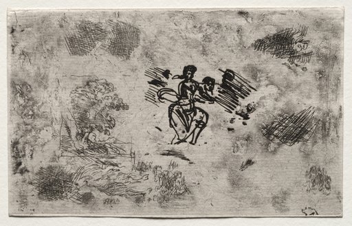 Study of a Seated Woman and other Sketches