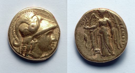 Stater: Head of Athena (obverse); Nike (reverse)