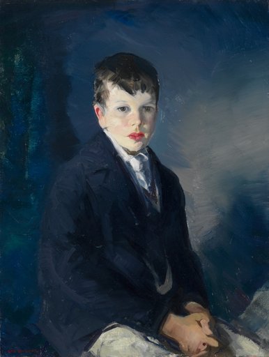 Boy in a Blue Coat
