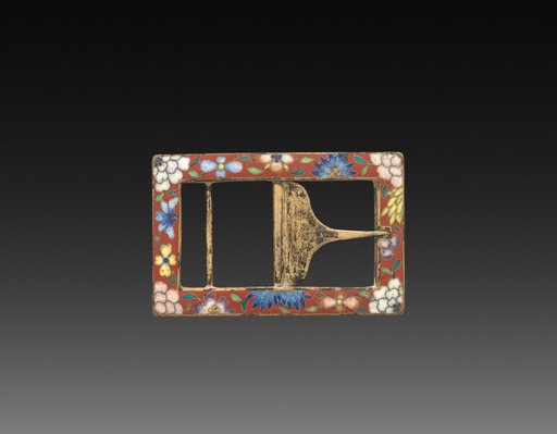 Cloisonne Belt Buckle