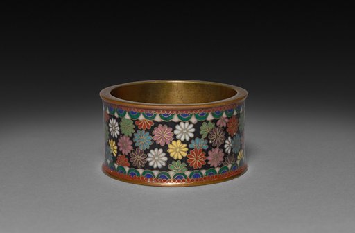 Napkin Ring with Flowers