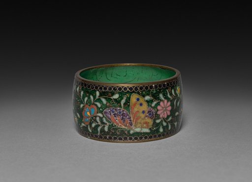 Napkin Ring with Butterflies
