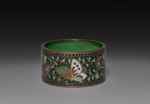 Napkin Ring with Butterflies