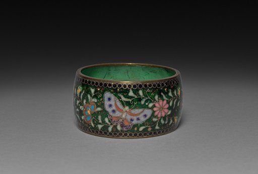 Napkin Ring with Butterflies