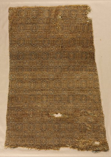 Fragment with star and cross design from the tomb of Don Felipe