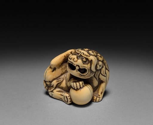 Chinese Lion with Ball