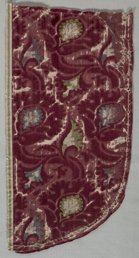Velvet Fragment (of a Chasuble ?)