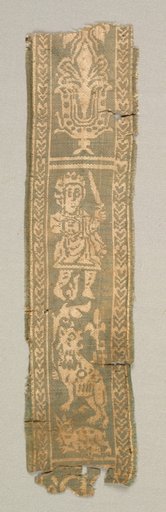 Silk Decorative Tunic Band with a Hunter