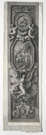Panel with Vignette of Flight into Egypt