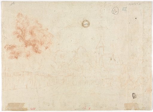 Sketch of a Village (verso)