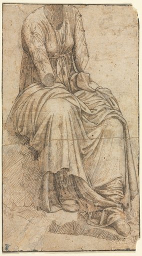 Copy of a Roman Statue of a Seated Woman