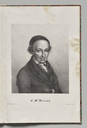 Germany's Famous Authors: Portrait of Christopher Martin Wieland