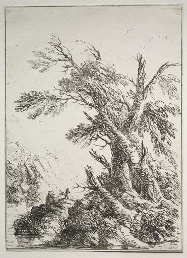 Specimens of Polyautography: Along the Bank of a River
