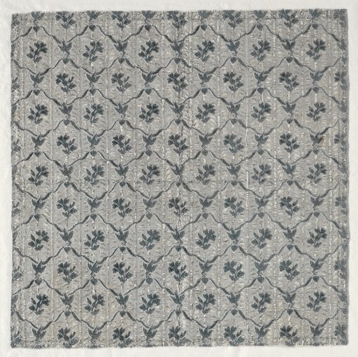 Length of Brocaded Silk and Chenille