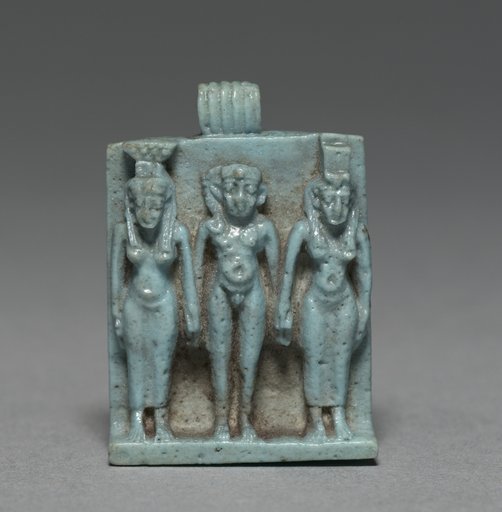 Triad: Horus between Isis and Nephthys