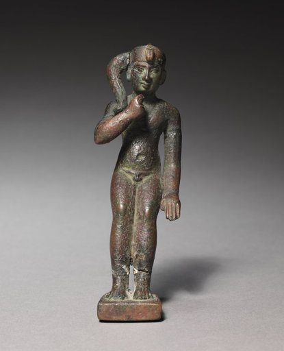 Statuette of Harpocrates