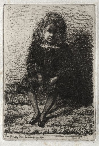 Twelve Etchings from Nature: Little Arthur