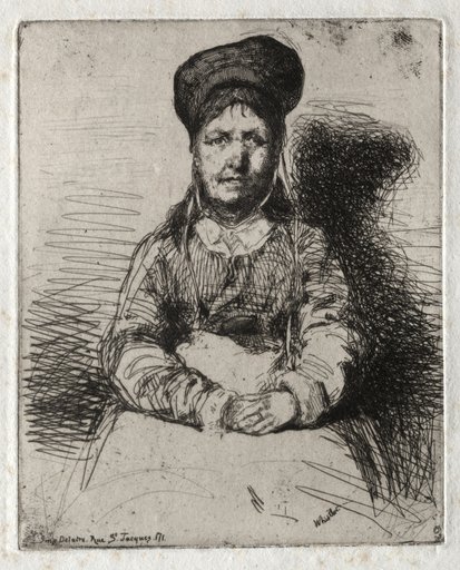 Twelve Etchings from Nature: La Rétameuse