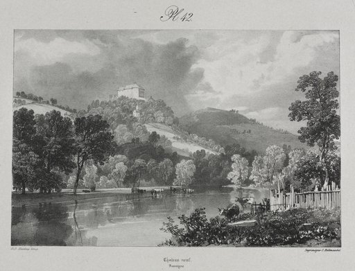 Voyages pittoresques et romantiques dans l'ancienne France. Auvergne: Château Neuf
