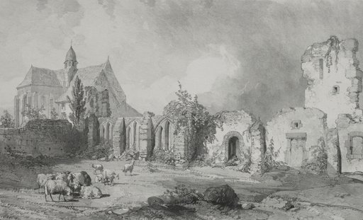 Voyages pittoresques et romantiques dans l'ancienne France. Bretagne: Abbaye de Relec
