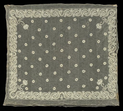 Lace Pillow Slip (one of a pair)