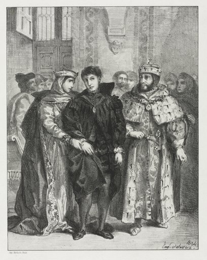 Hamlet: The Queen Endeavors to Console Hamlet