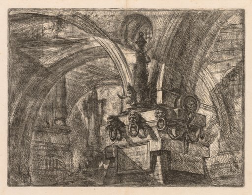 The Prisons: Round Arches Springing from a Square Column