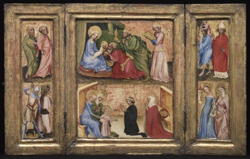 Triptych with the Adoration of the Magi