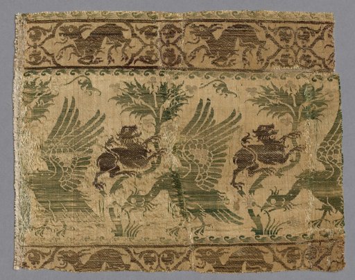 Silk and Gold Textile