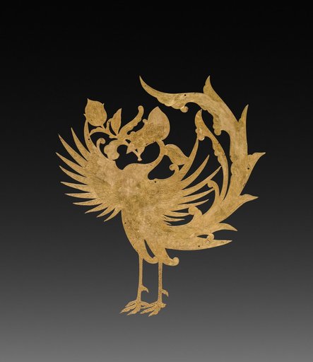 Textile Ornament(?): Phoenix
