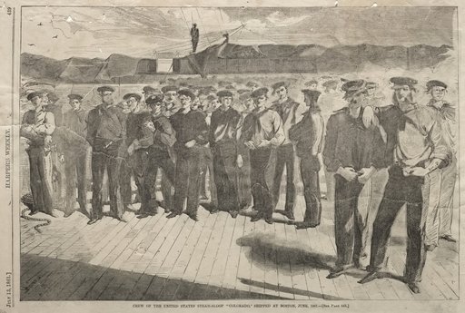 Crew of the United States Steam-Sloop "Colorado," Shipped at Boston, June 1861