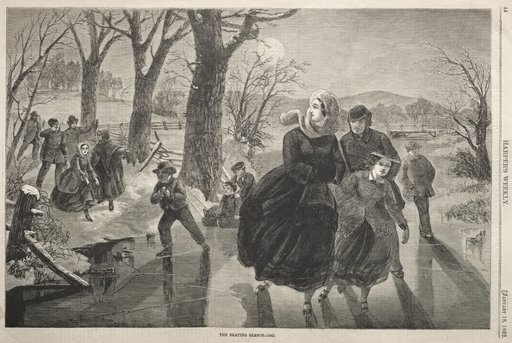 The Skating Season - 1862