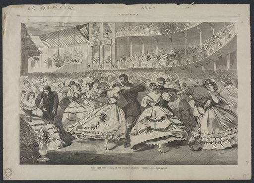The Great Russian Ball at the Academy of Music, November 5, 1863
