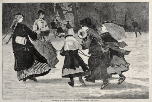"Winter" - A Skating Scene