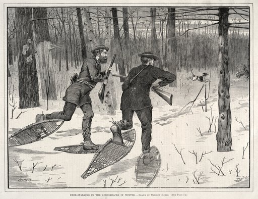 Deer Stalking in the Adirondacks in Winter