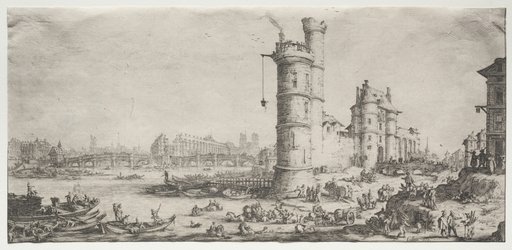 Les deux grandes vues de Paris: Vue du Pont Neuf