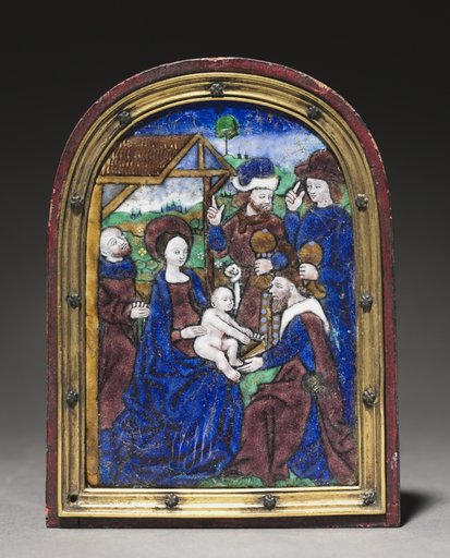 Plaque: Adoration of the Magi
