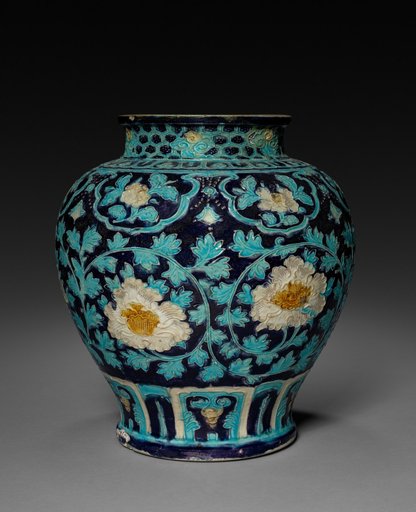 Jar with Chrysanthemum Decoration