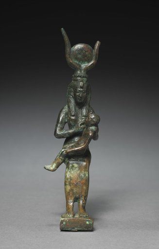 Statutette of Isis and Horus