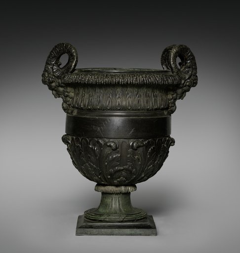 Urn with Satyr Heads