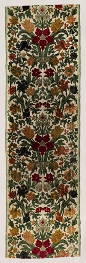 Length of Floral Velvet