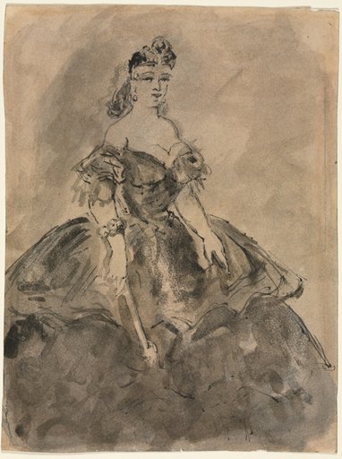 At the Ball (recto)