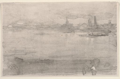 Early Morning: The Thames at Battersea, London