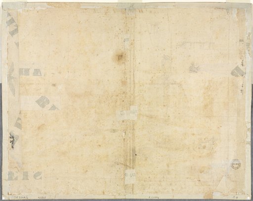 Sketches of Windows and Pilasters of the Attic Storey of the Collegio di Propaganda Fide (verso)