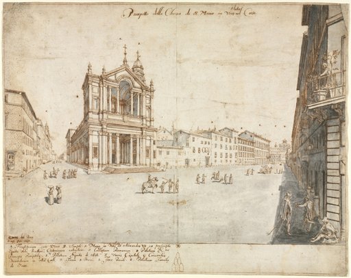 Eighteen Views of Rome: Santa Maria in Via Lata