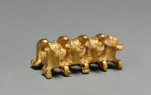 Curly-Tailed Animal Pendant