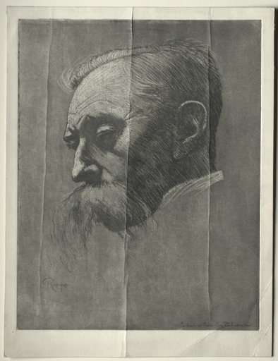 Portrait of Emile Verhaeren