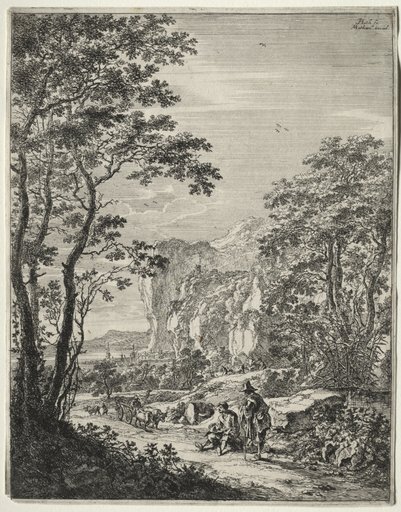 Ox-Cart. View between Ancona and Sinigaglia