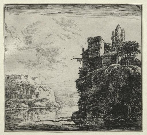 The River between the Rocks
